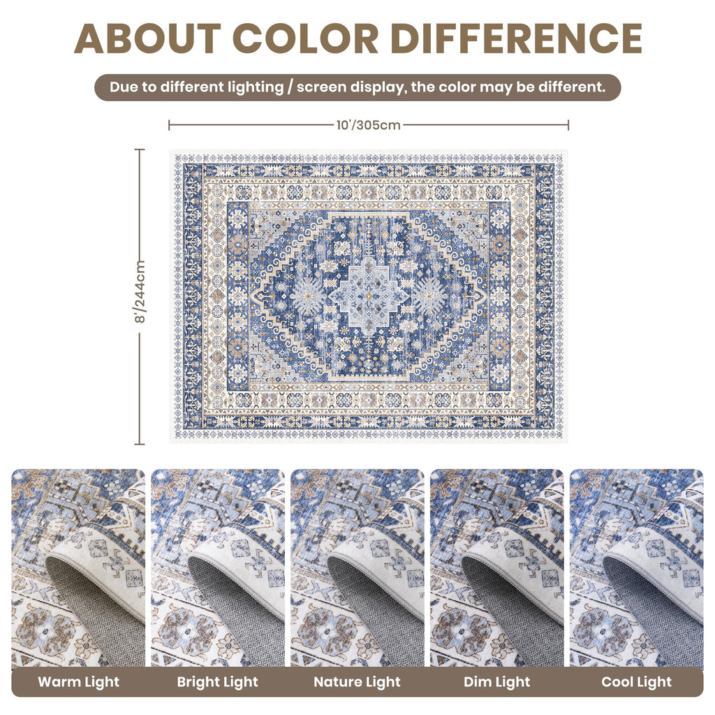 Non-Slip Backing Washable Rugs