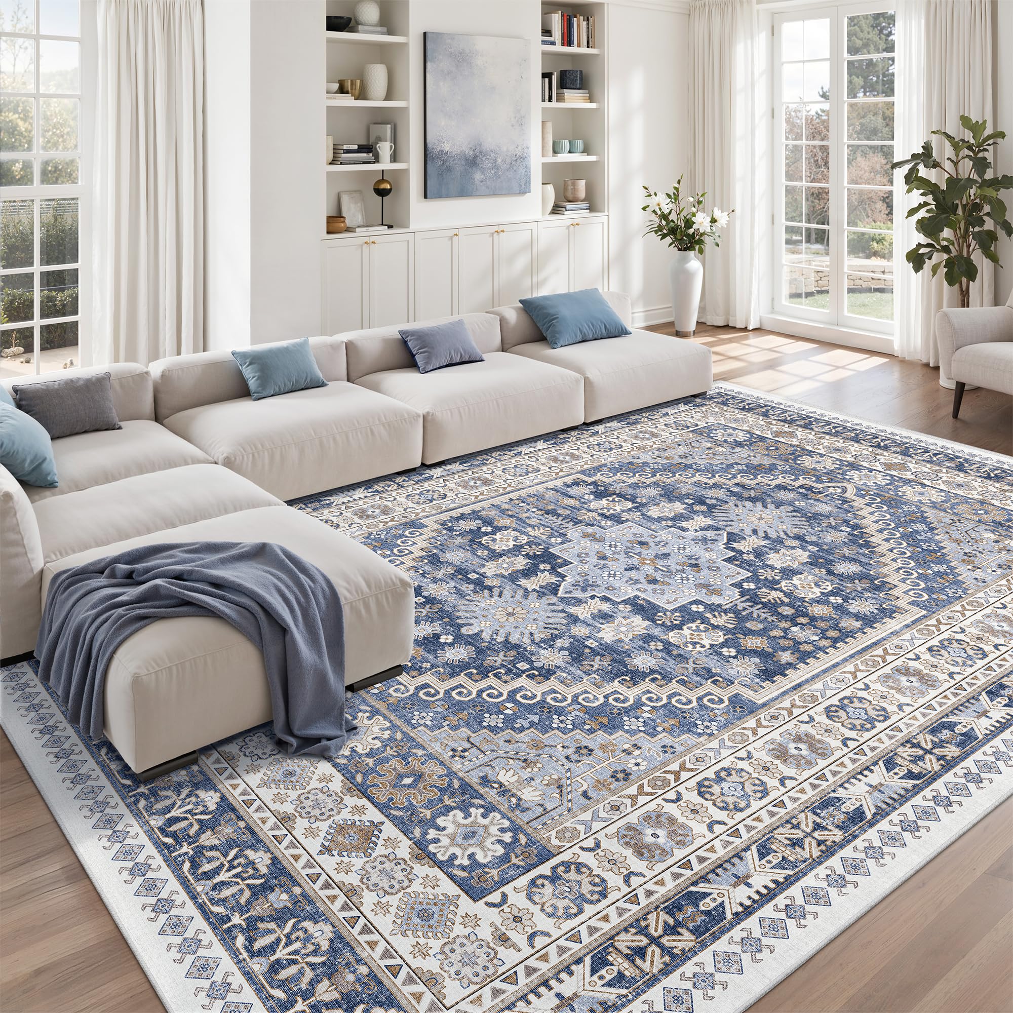 Non-Slip Backing Washable Rugs