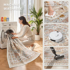 Non-Slip Backing Washable Rugs