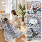 Non-Slip Backing Washable Rugs