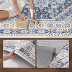 Non-Slip Backing Washable Rugs