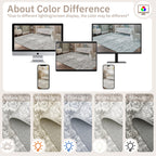 Washable Neutral Soft Rug
