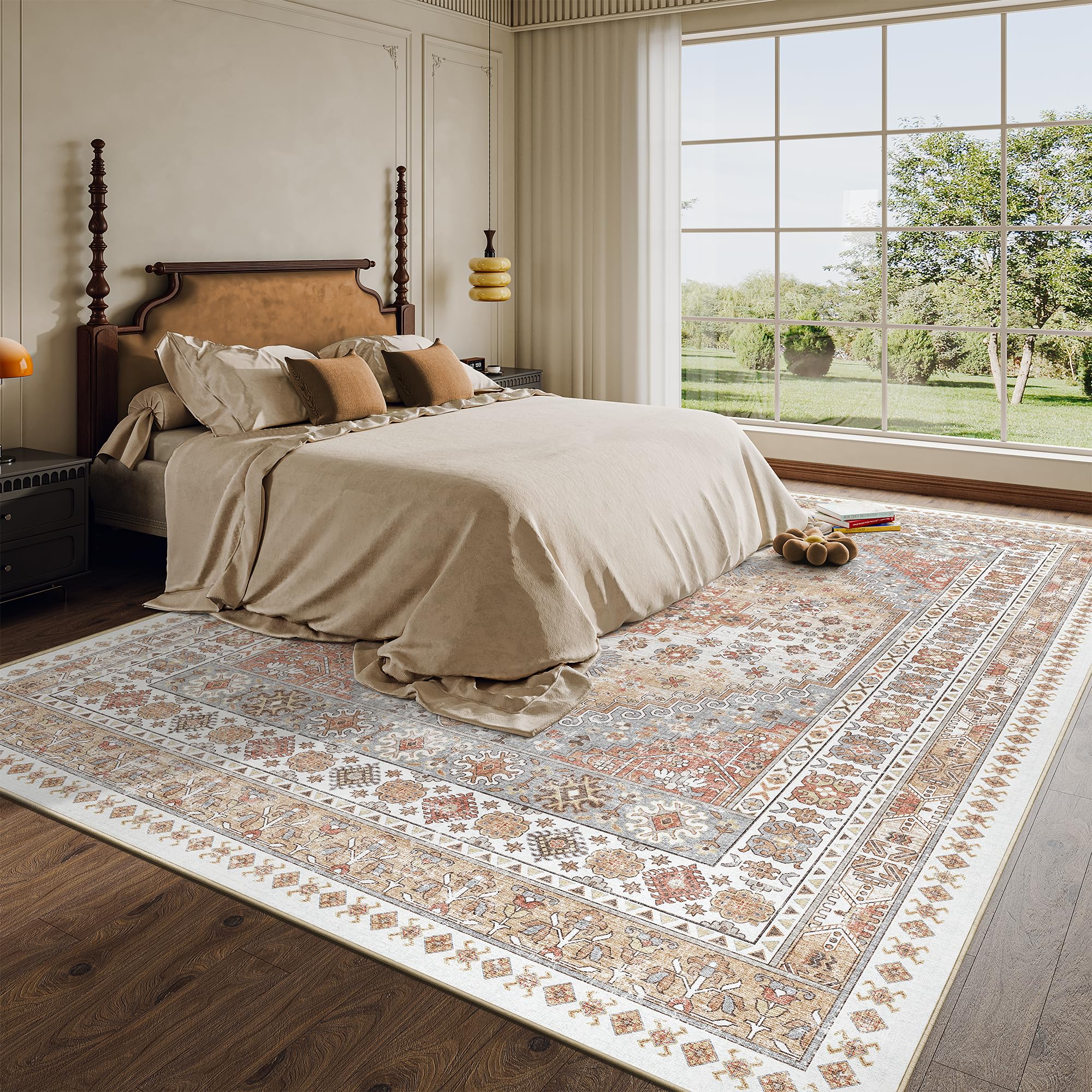 Non-Slip Backing Washable Rugs