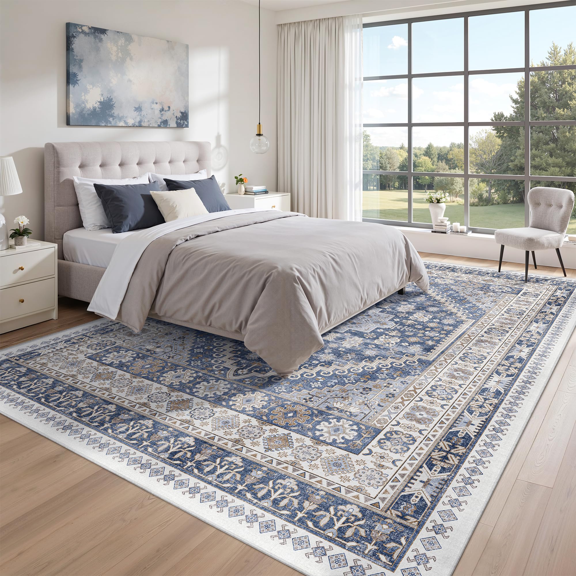 Non-Slip Backing Washable Rugs