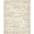 Vintage beige living room rug