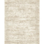 Vintage beige living room rug