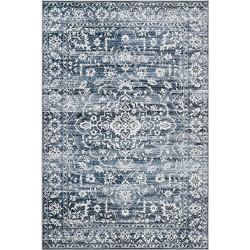 Washable Neutral Soft Rug